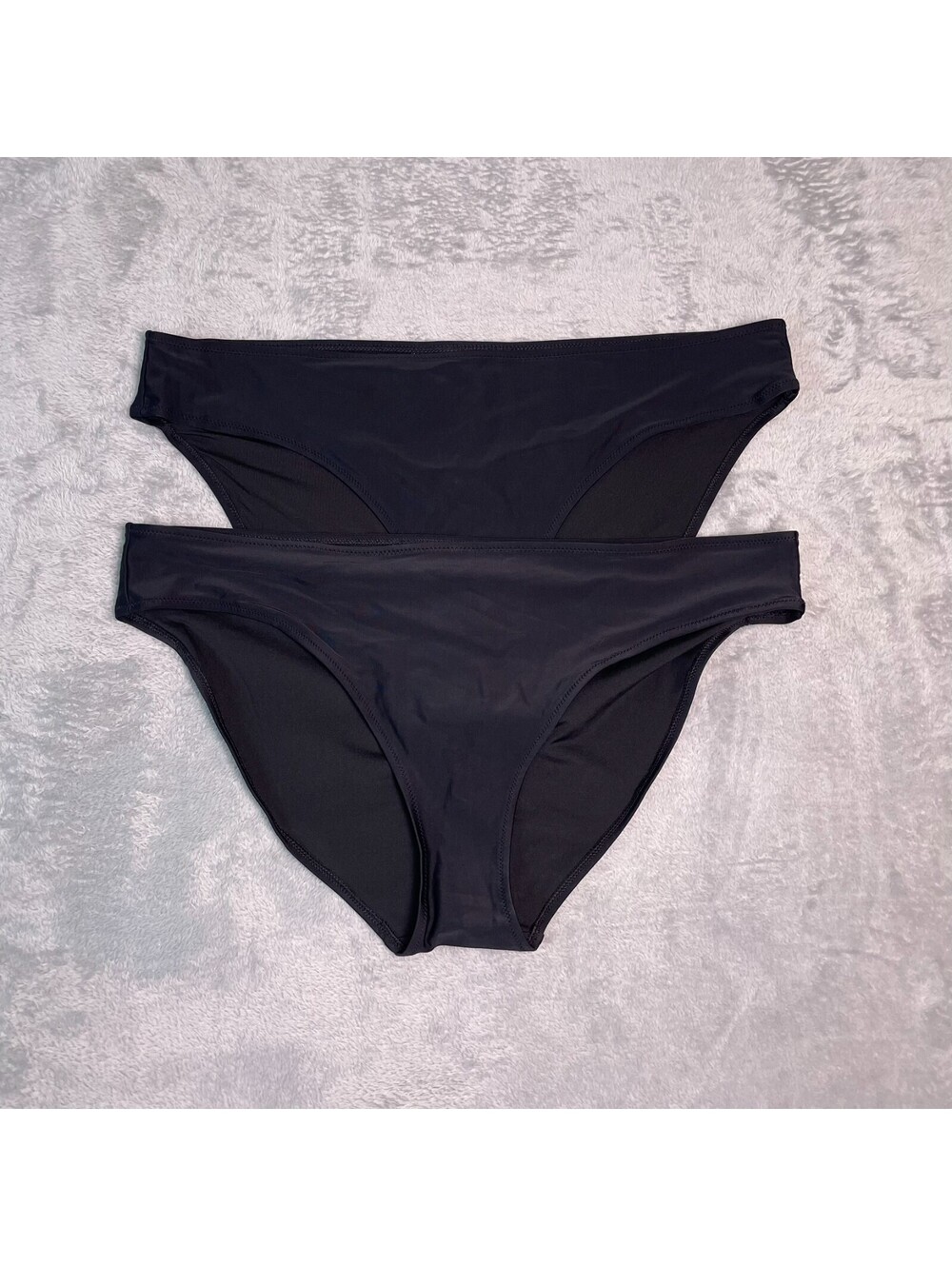NWT Aerie 2 Pack Bikini Bottoms womens XXL Black Swimwear Classic Beach